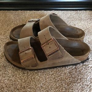 Arizona Birkenstocks (oiled leather, 37 narrow)